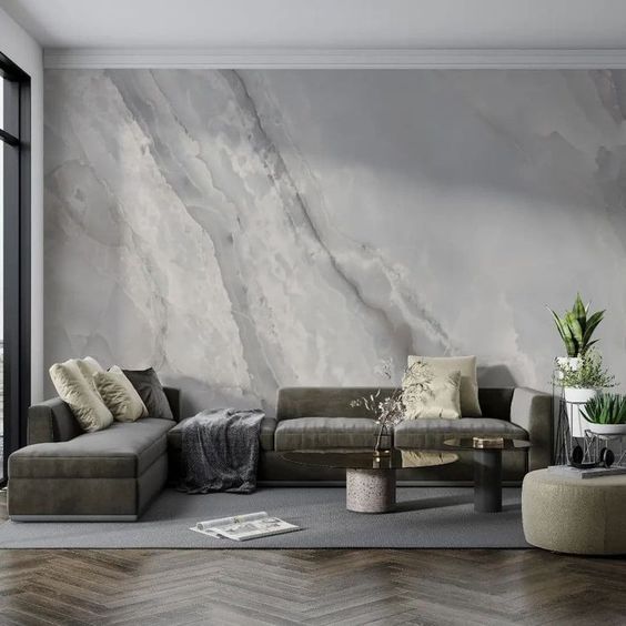 Marble wall