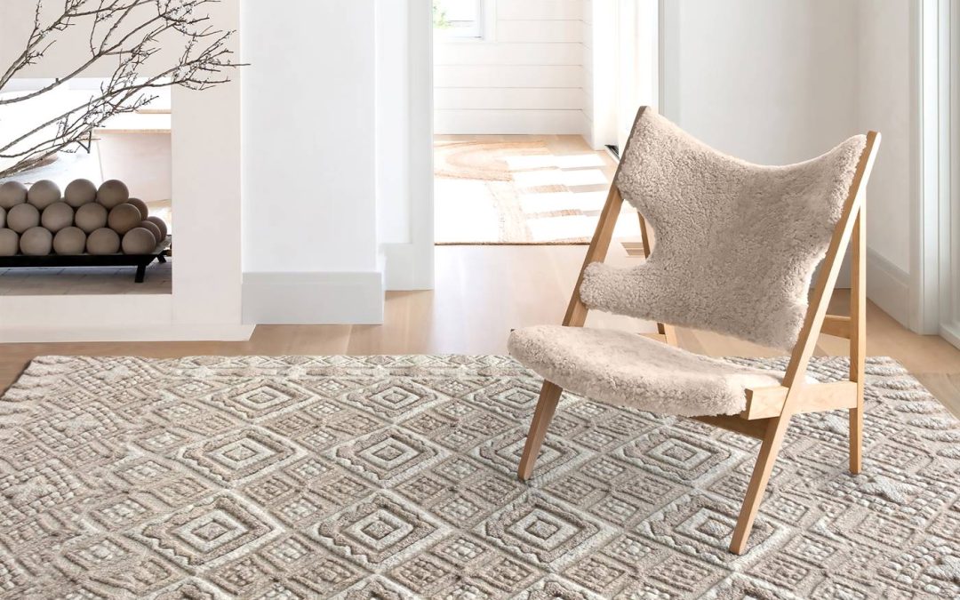 beige geometric rug for living room