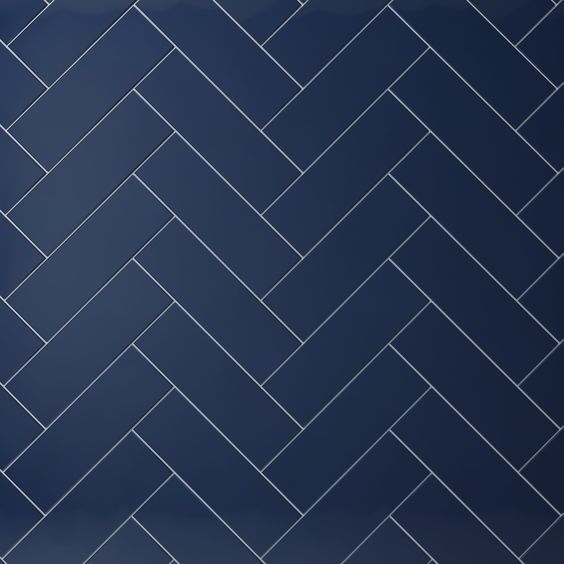 navy blue tiles