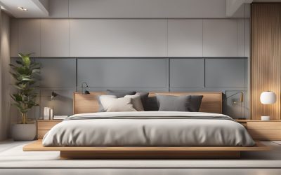 Modern Tranquility: Enhance Your Sleep with Elegant Wooden Bed Designs