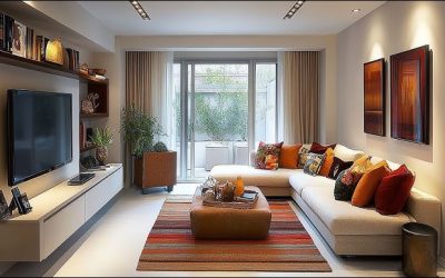 12 Simple Indian Middle Class Living Room Designs that Combine Comfort and Style