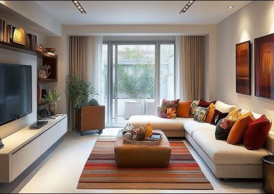 12 Simple Indian Middle Class Living Room Designs that Combine Comfort and Style