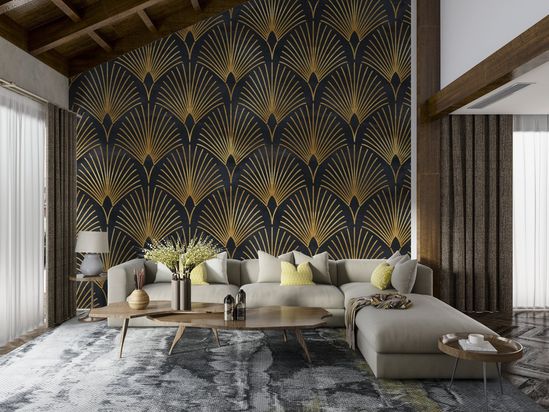 Moody Metallics - Wall Sticker Design