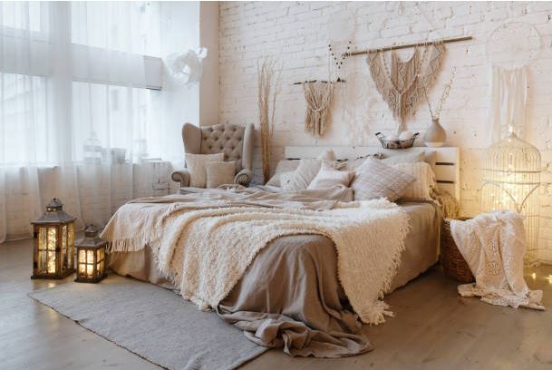 3D Macrame Bedroom Wall Decor Ideas