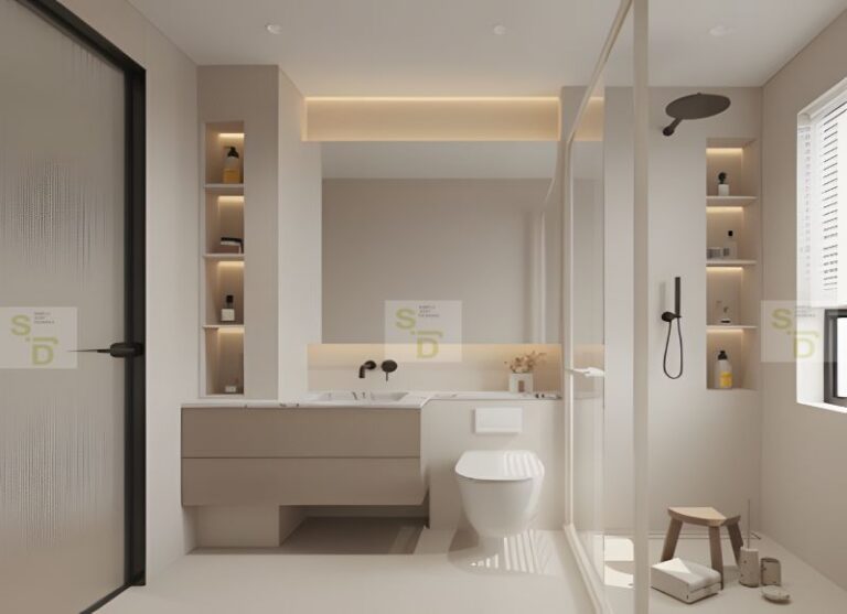 minimalist bathroom