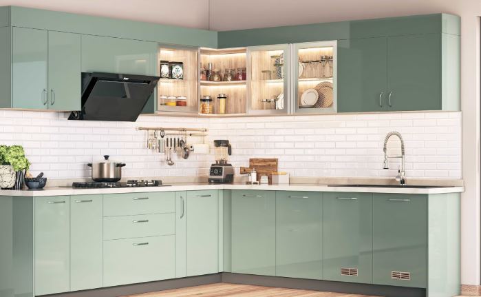 Green-modular-kitchen