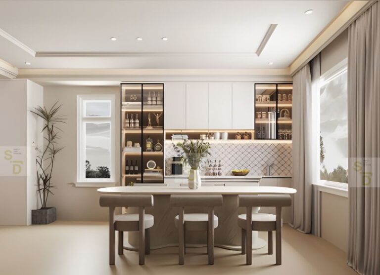 Bright-Modern-Kitchen-with-Island-Seating