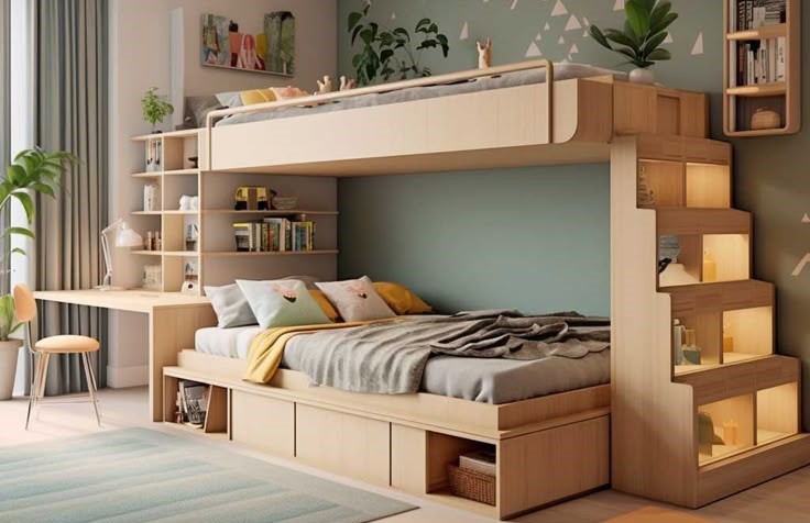 A Fun and Functional Bedroom