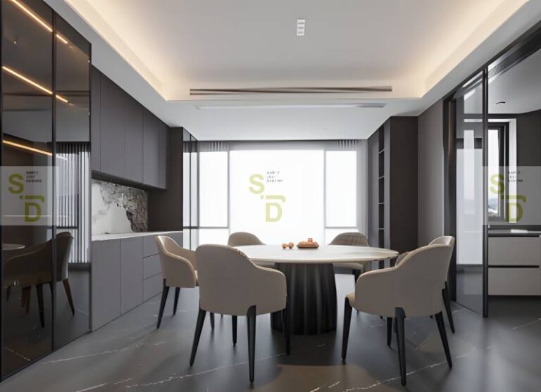 Luxurious Contemporary Dining