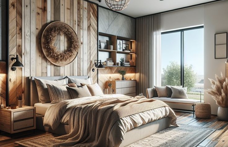 Rustic Style Bedroom