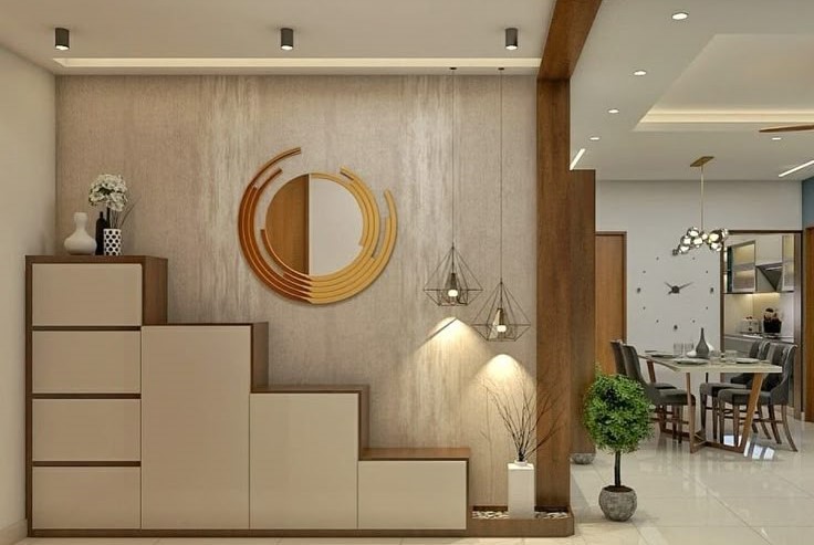 Stylish Foyer Interiors for Your Duplex Entryway